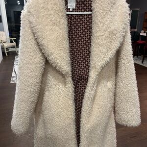 Cream Teddy Jacket